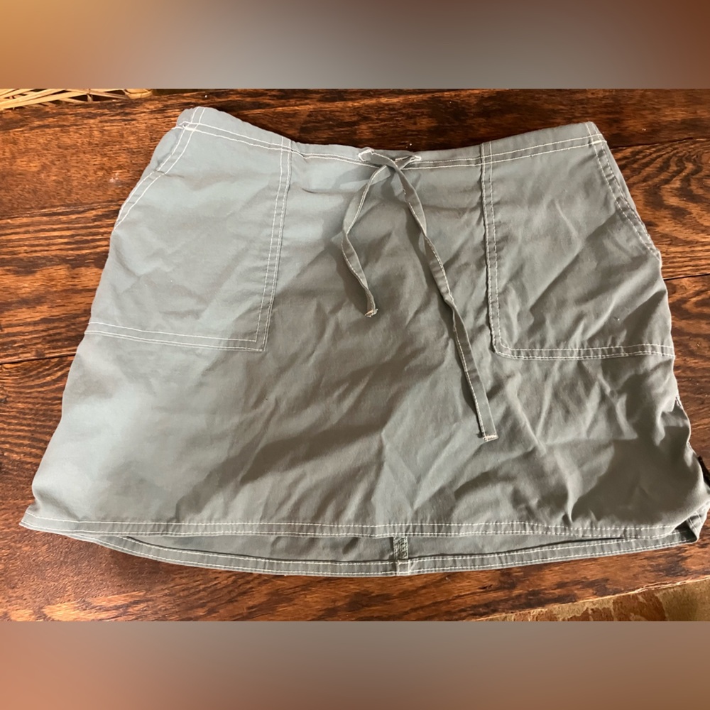 Casual Green Prana Women's Skirt